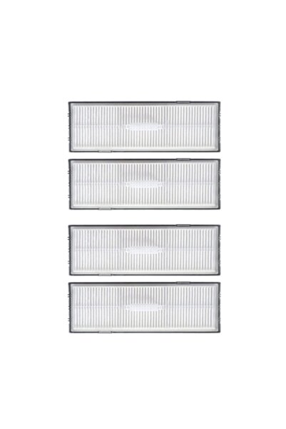 robotyedek Roborock S7 Black Compatible Replacement Hepa Filter-4 Pieces