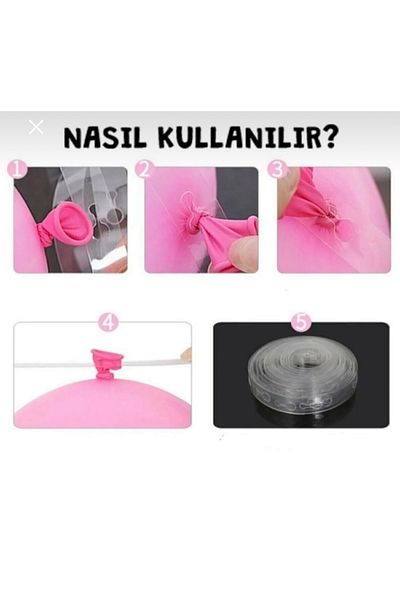 MFM Party Pijamask Foil Chain Balloon Set