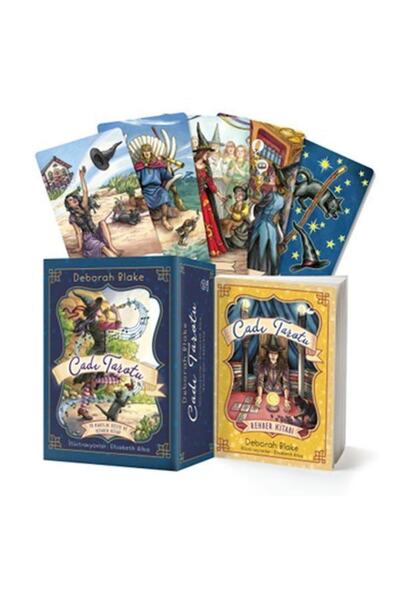 Genel Markalar Cadı Tarotu Kartları kitabı - Deborah Blake - Butik Yayınları