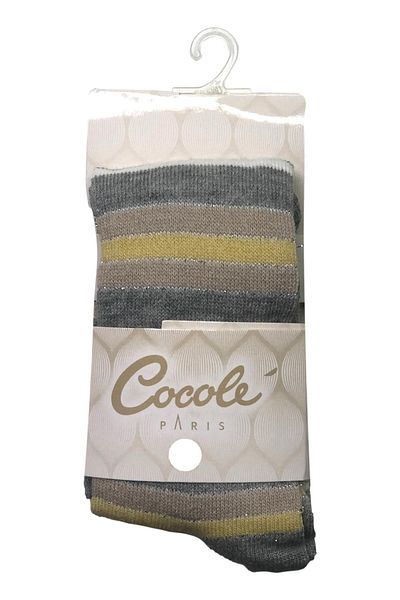 Cocole Детски чорапогащи с брокатени шарки (с високо съотношение памук)