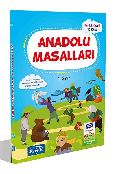 Parıltı Yayıncılık مجموعة حكايات الأناضول (10 كتب)