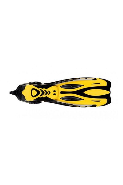 Beuchat Pallet Open Powerjet, Yellow With Steel Spring Strap