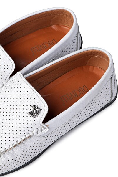 Ducavelli Fruga Hakiki Deri Erkek Günlük Ayakkabı, Loafer Ayakkabı, Hafif Ayakkabı, Deri Loafer Ayakkabı