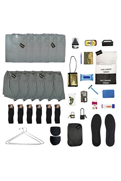 KORDAK Economic Airman Soldier Pack of 6 - Airman Soldier T-Shirt Boxer Soldi...