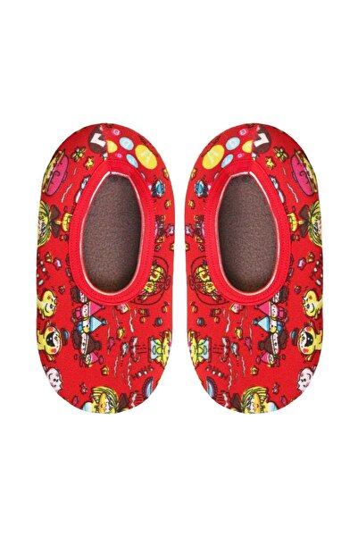 UNLIMITED LEGWEAR Çizgi Film Desenli Altı Kaymaz Çocuk Ev Patiği