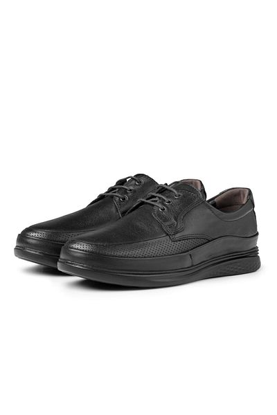 Ducavelli Poce Γνήσιο Δερμάτινο Comfort Orthopedic Ανδρικά Casual Παπούτσια, Πατερικά Παπούτσια, Ορθοπεδικά Παπούτσια