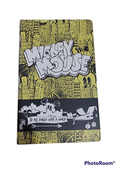 Mynote Mickey Mouse 40 Yaprak Çizgili (13x21) Defter