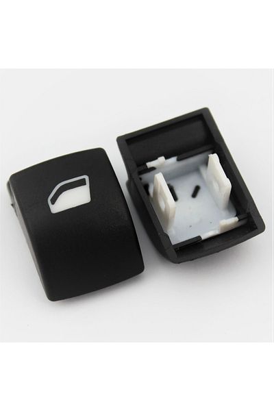 İDEAL OTOMOTİV Peugeot 307 Citroen C4 C5 Glass Button Cover 1 Piece