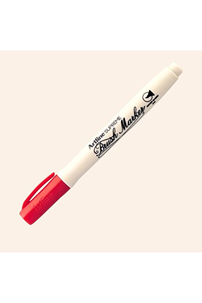 artline Carioca Supreme, flexibilní hrot (typ štětce) - červený