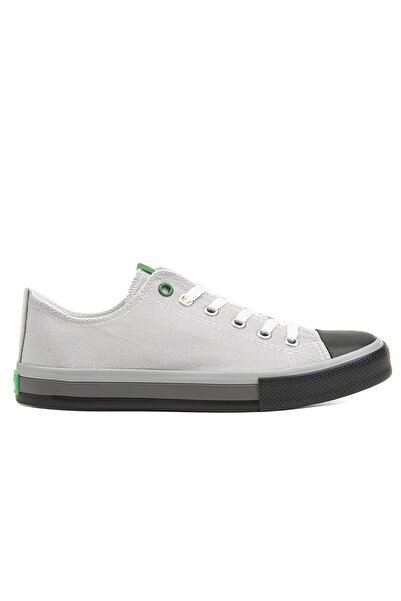 Benetton ®| Bn-30191 - 3374 رمادي أسود - حذاء رياضي رجالي