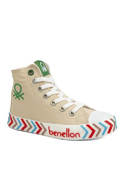 Benetton ®| Bn-30636-3374 Beige - Kids Sneakers