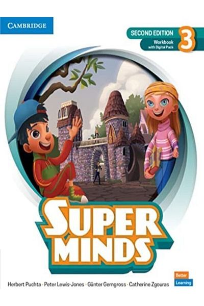 Cambridge University Press Super Minds Level 3 Workbook With Digital Pack British English