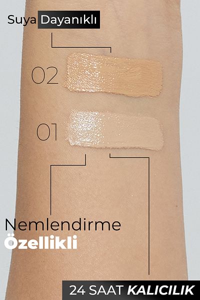 New Well Natural Finish Foundation No 02