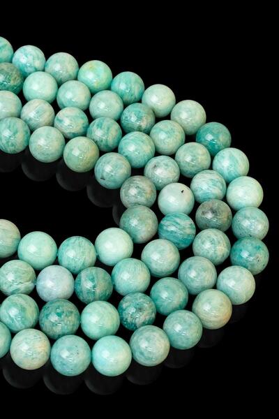 Dünya Doğal Taş 10 mm Amazonit Stone Array