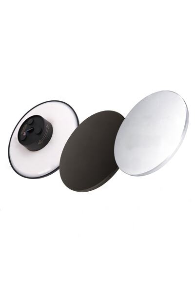 Mikro Light Project Modern Aydınlatma Ahşap Yuvarlak Dekoratif Led Aplik Işık Renk Ayarlanabilir beyazkasa 12w Ip65