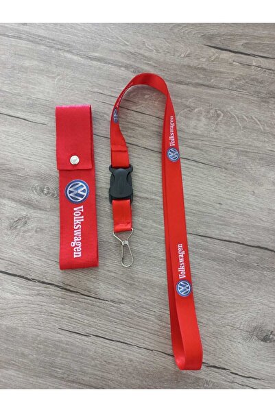 DEKA GARAGE Compatibil Voswogen Culoare roșie Bara de protecție de înaltă calitate și șnur de remorcare / Umeraș pentru oglindă și șnur pentru oglindă