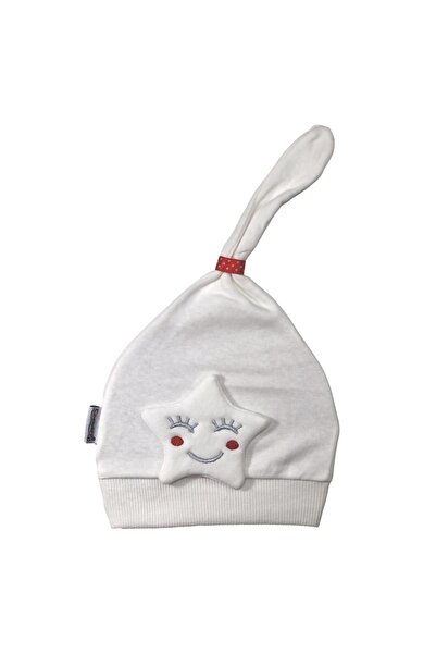 Pamuklu Penye Interlok Kukulete Bebek Bere (gülen Yıldız)