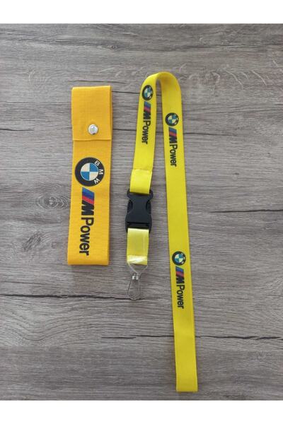 DEKA GARAGE Bmw Uyumlu Sarı Renk Yüksek Kalite Tampon Dili & Çeki Ipi / Oto A...