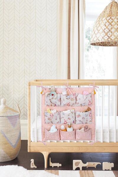 MasterCar Anne Bebek 9 Cepli Beşik Kenarı Düzenleyici, Bebek Odası Düzenleyic...