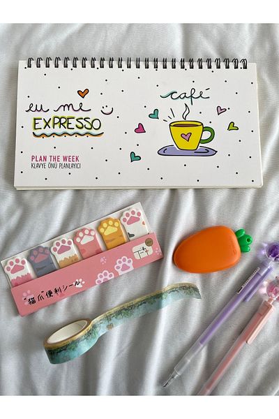 Planet Butik دفتر ملاحظات ذو مخطط حلزوني من Expresso