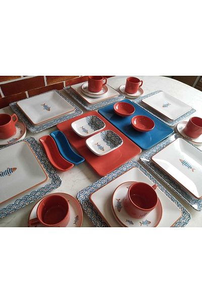 Keramika Koi 32 Piece Breakfast Set - Aa