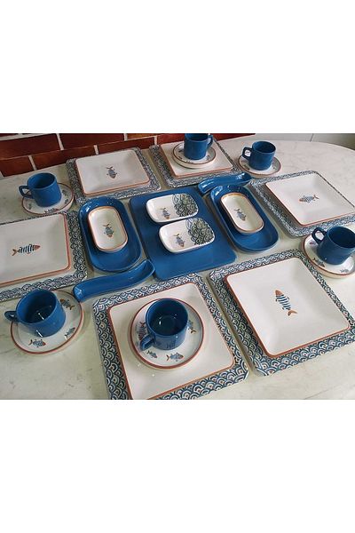 Keramika Koi 33 Piece Breakfast Set - Name