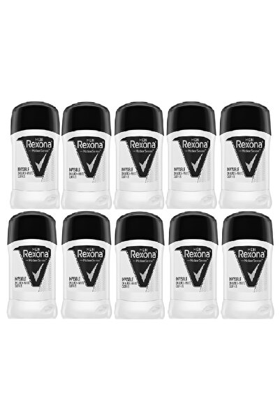 Rexona Erkek Deodorant Invisible Stick 50 Ml X 10 Adet