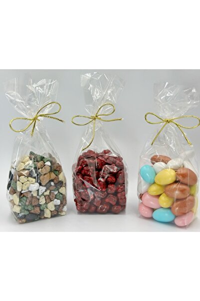 Şekerci Caferzade Çakıltaşı&böğürtlen Draje&renkli Badem Şekeri 450 Gr