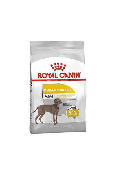 Royal Canin Maxi Dermacomfort 12kg Büyük Irk Köpek Maması Deri Tahrişi Kaşıntıya Eğilimli Köpekler