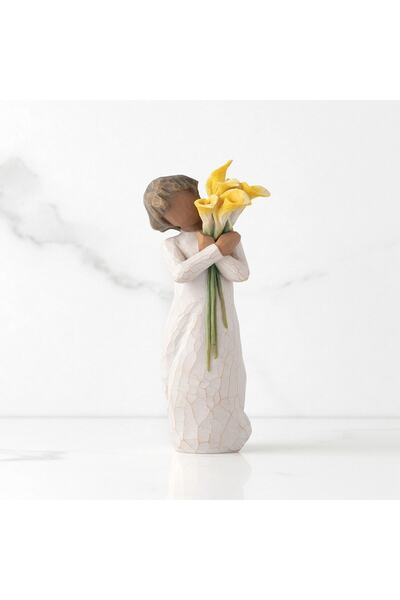 Willow Tree With Gratitude Dekoratif Biblo