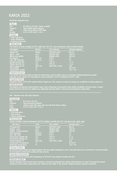 DEMEYA A'la Serisi Ahşap Görünümlü Kendinden Yapışkanlı Mutfak Dolap Ve Mobilya Kaplama Folyosu (5mx45cm)