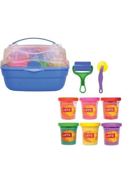 Lets Play Dough Basket with Roller Set L8220