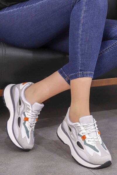 Mamito Ayakkabı Mnr 003 Casual Sports Shoes-λευκό-γκρι