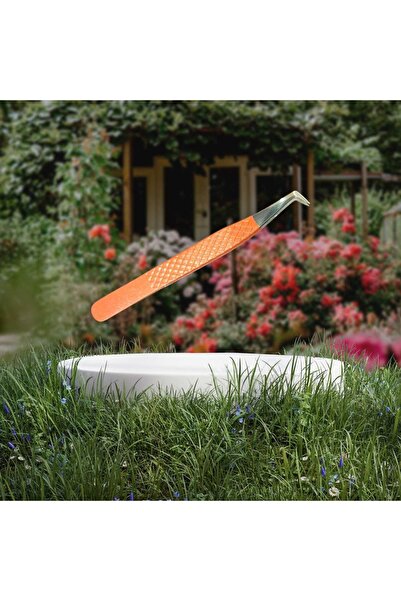 KİRPİKÇİSHOP ملاقط رموش حريرية من الفولاذ المقاوم للصدأ مصنوعة حسب الطلب