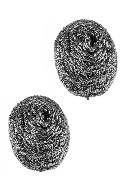 EnSonu Dishwasher Wire Metal Cleaning Sponge for Ball Wire Rubbing 2 Pack