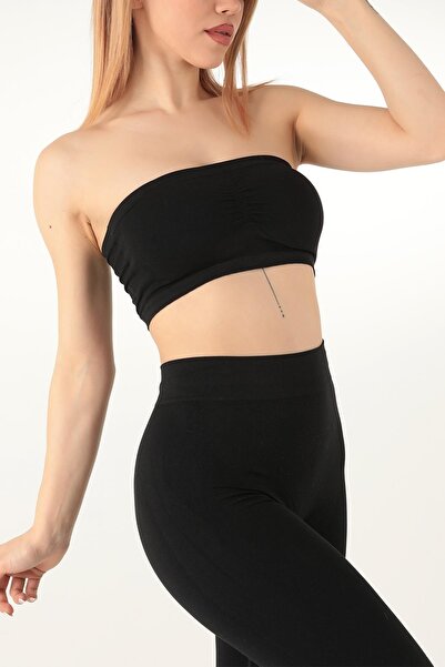 Genel Markalar Seamless Straplez Askısız Pedli Büstiyer