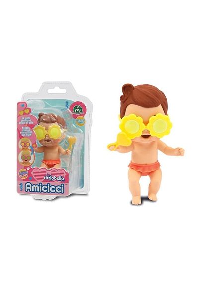 Cicciobello Toy Amiccici Beach Time Cc040000 - Pink Daisy Glasses