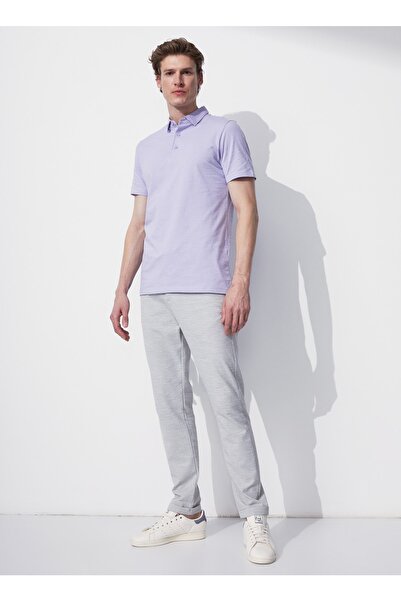 Fabrika Low Waist Narrow Leg Gray Men's Chino Trousers Likas