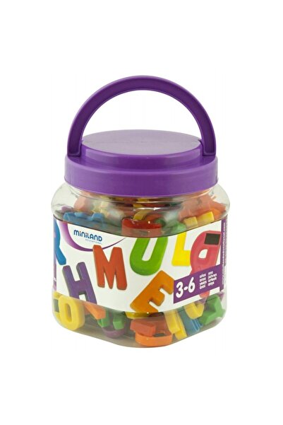 Miniland 154 τεμάχια μαγνητικά μεγάλα γράμματα