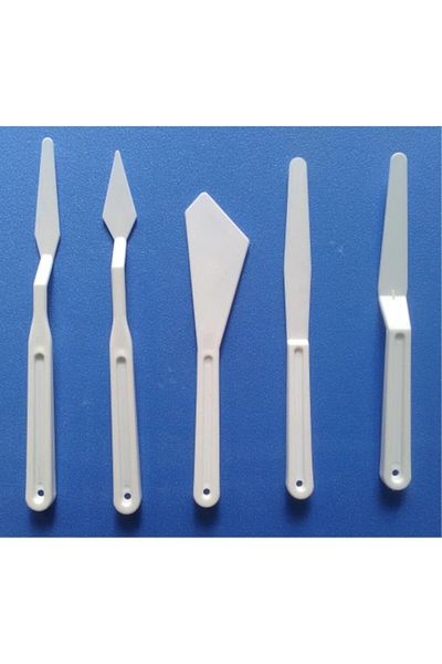 Hobialem Plastic Spatula Set of 5