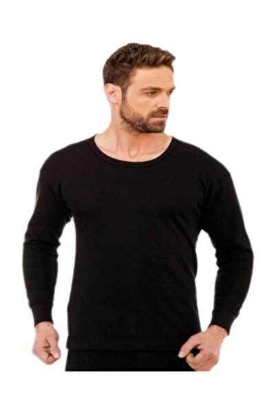 Tutku Μακρυμάνικο Μαύρο Θερμικό Εσωρούχο