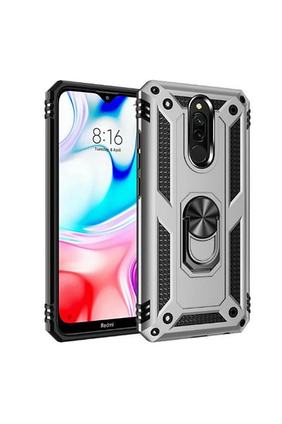 HTstore Xiaomi Redmi 8 Case Vega Silicone-Grey