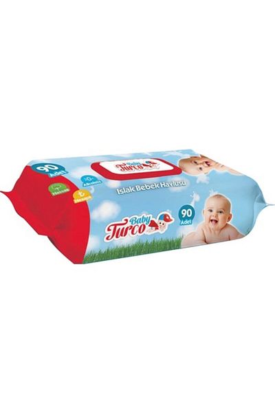 Baby Turco مناديل مبللة 90 ورقة × 6 قطع