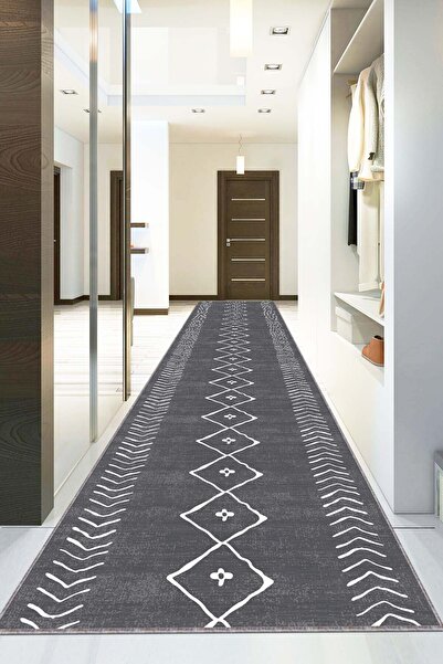 Viva Home Kaymaz Taban Kesme Rulo Yolluk Morocco Gri Ar316