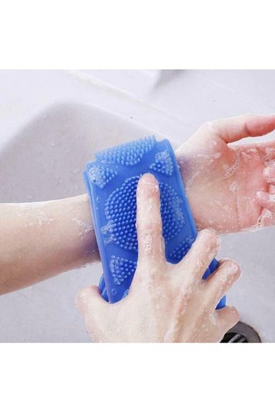 Upss 70 cm Double Sided Massage Effect Bath Back Scrub