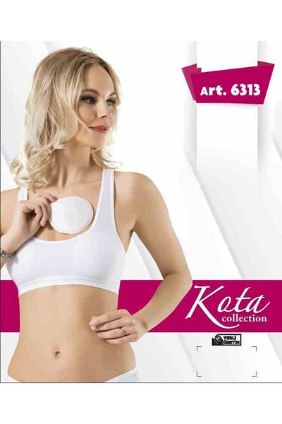 KOTA İÇ GİYİM Kota Ten Women&#39;s Bustier with Wide Suspender Pad. New season