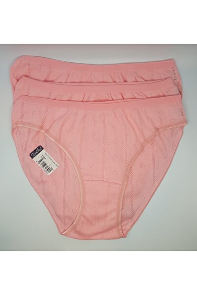 Tutku Γυναικεία Ζακάρ Μικτό Χρώμα Σλιπ μπικίνι 9 συσκευασιών Fua Shop 679