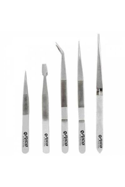 Rico 5 Parça Elektronikçi Çelik Cımbız Set