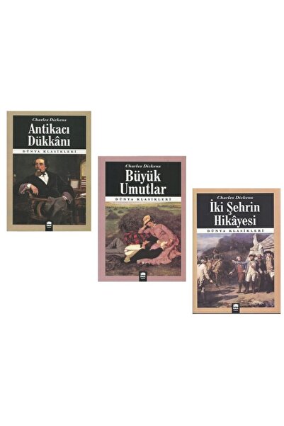 Ema Kitap Antikacı Dükkan - Büyük Umutlar - Iki Şehrin Hikayesi - Charles Dic...