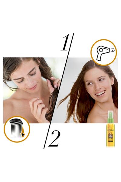 Pantene Natural Synthesis Hair Care Serum Argan Oil Elixir 100 Ml